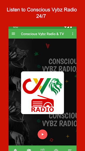 Conscious Vybz Radio & TV Screen 2