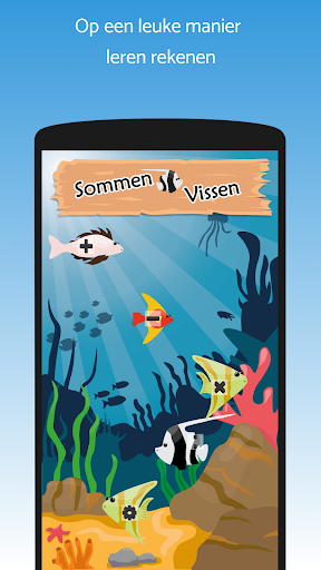 Android application Fish math screenshort