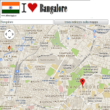 Bangalore map icon