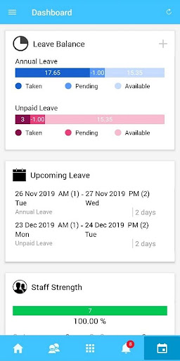 meHR - Frontier eHR Leave Payr Screen 2