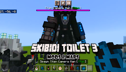 SKIDIBI TOILET 3 in Minecraft