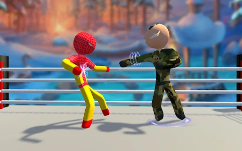 Spider Hero Ring Fighting Game