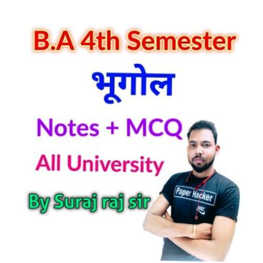 BA 4th sem Geography Notes logo