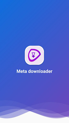 Android application Meta Downloader screenshort
