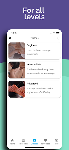 Massage Therapy: Step by Step Screen 3