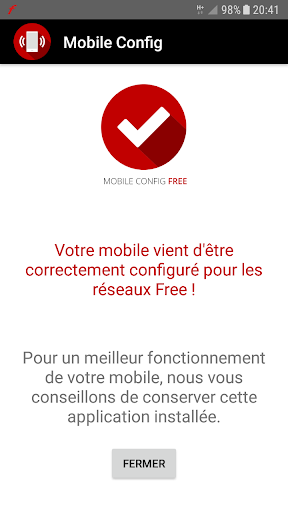 Aperçu de l'application