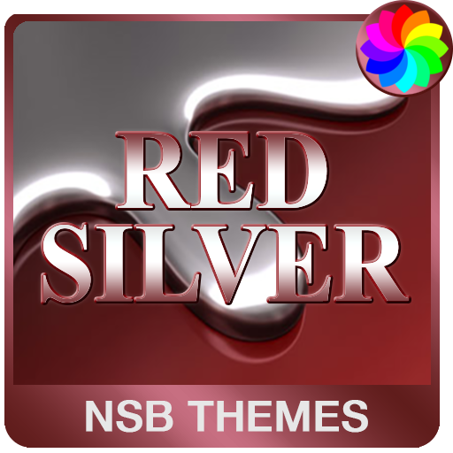 Red Silver Theme for Xperia 1.6.7 Icon