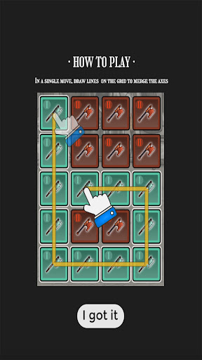 Axes Merge Game Screen 2