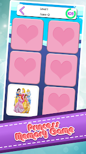 Memory Game - Princess Memory Card Game