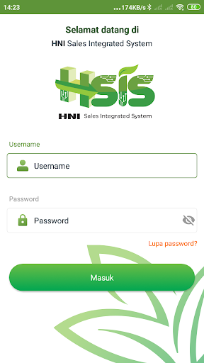 HSIS Mobile Screen 2