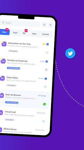 Saysimple - Messaging Platform Screen 3