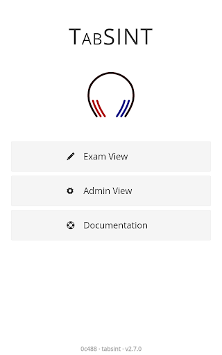 Android application TabSINT screenshort