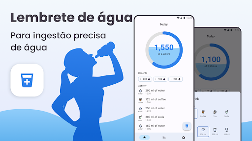 Visualização do aplicativo