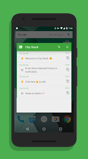 Screenshot of Clip Stack - Clipboard Manager