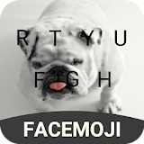 Cute Bulldog Keyboard Theme for Facebook icon