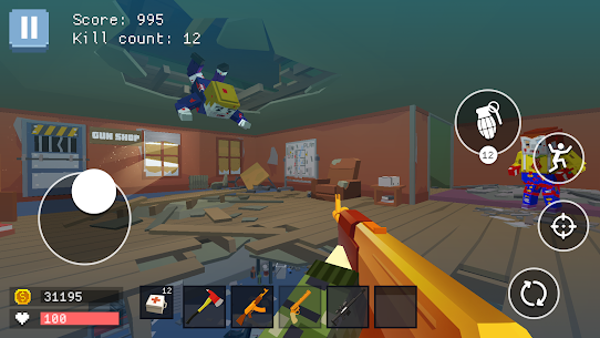 Pixel Combat: World of Guns 1.6 Apk + Mod 1