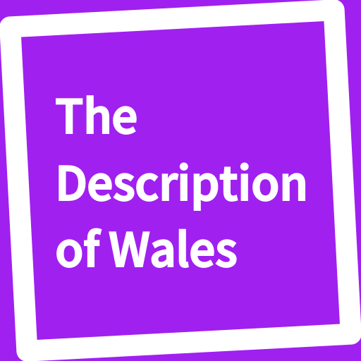 Book, The Description of Wales logo