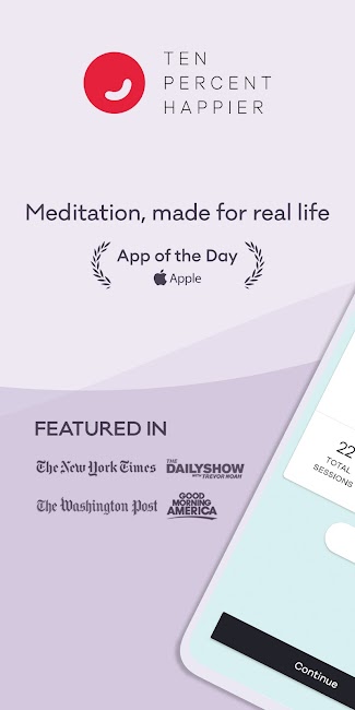 Ten Percent Happier Meditation APK [Premium MOD, Pro Unlocked] For Android 1