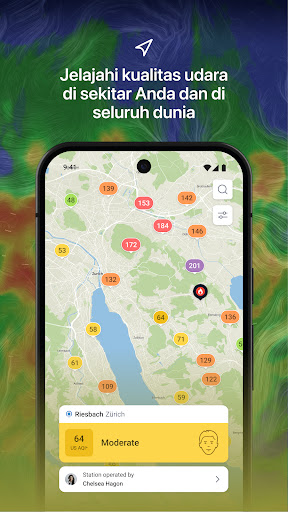 IQAir AirVisual Kualitas udara screenshot 1