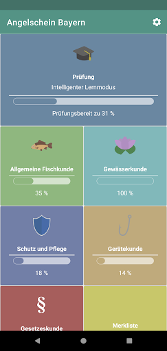 Android application Angelschein Bayern 2024 screenshort