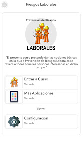 Captura de Pantalla 1 Prevención Riesgos Laborales android