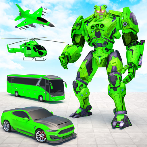 Real Bus Robot Car Games 3D