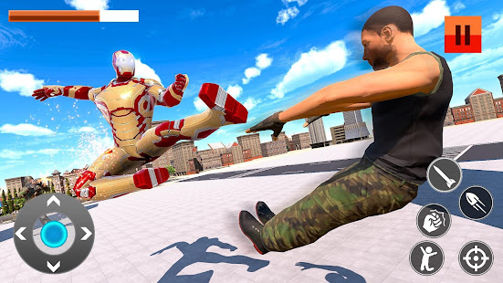 Iron Super Hero Vs. City Gangs 1.3.25 APK screenshots 3
