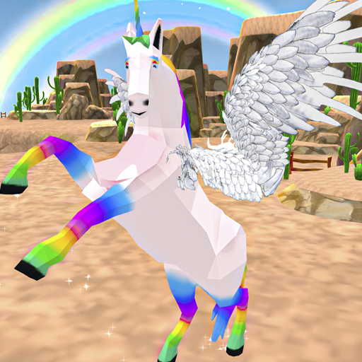 Flying Unicorn Pegasus Games