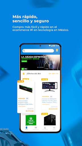 Android application Cyberpuerta screenshort