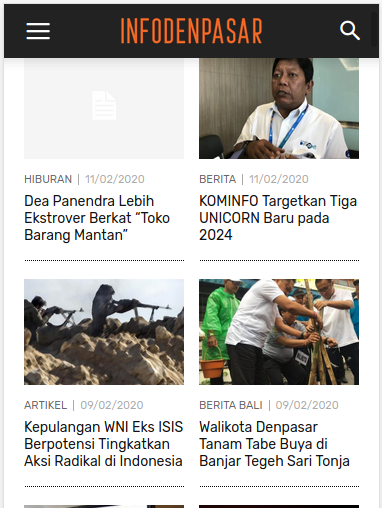Info Denpasar Screen 2