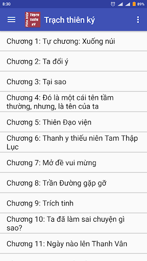 Trach thien ky Truyen offline Screen 2