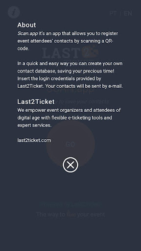 SCAN.app Screen 3