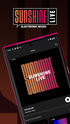 Android application SUNSHINE LIVE CH screenshort