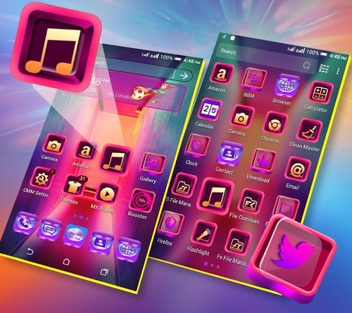 Colorful Launcher Theme Screen 3