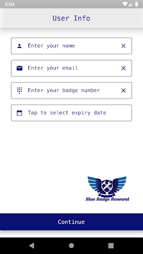 Blue Badge Screenshot 2 - AppWisp.com