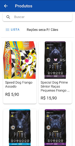 Android application É o Bicho screenshort