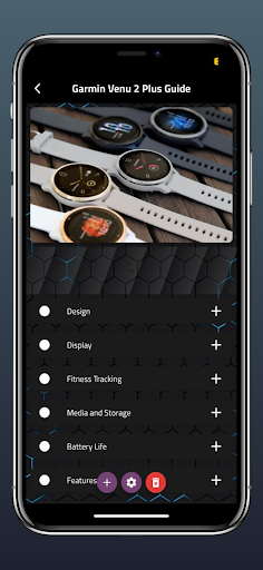 Android application Garmin Venu 2 Plus Guide screenshort