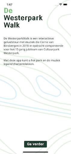 Android application Westerpark Walk screenshort
