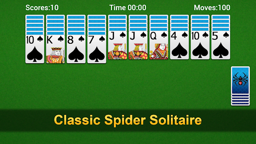 Spider Solitaire Windows XP - Play Online