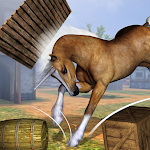 Cover Image of Herunterladen Pferdespiele - Virtueller Pferdesimulator 3D  APK