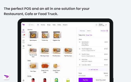 Android application Swifti: Restaurant POS screenshort