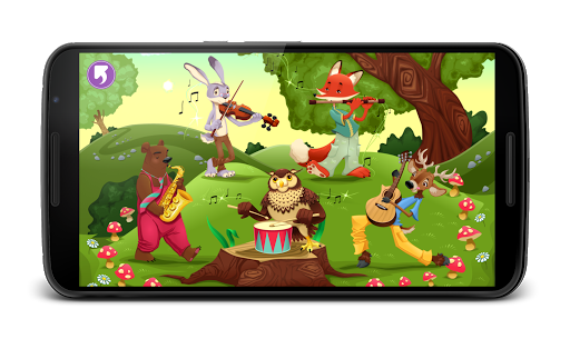 Android application Musical instruments for kids screenshort