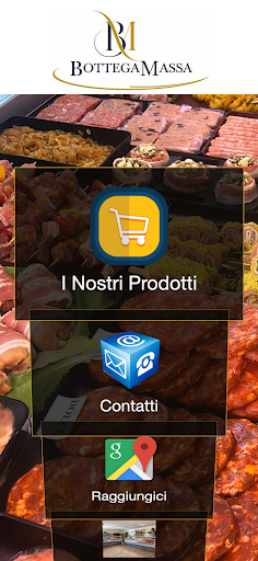 Android application Bottega Massa screenshort