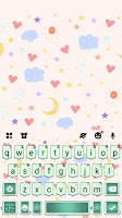 screenshot of Sms Doodle Keyboard Theme