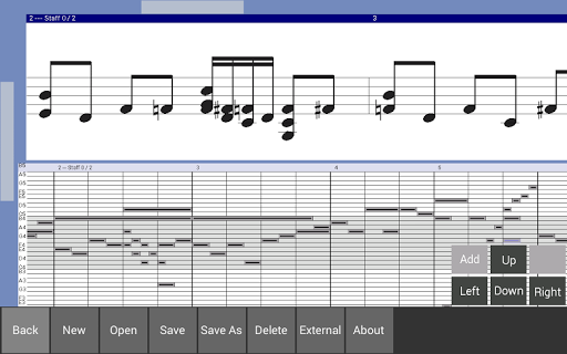 Android application SF Music Composition screenshort