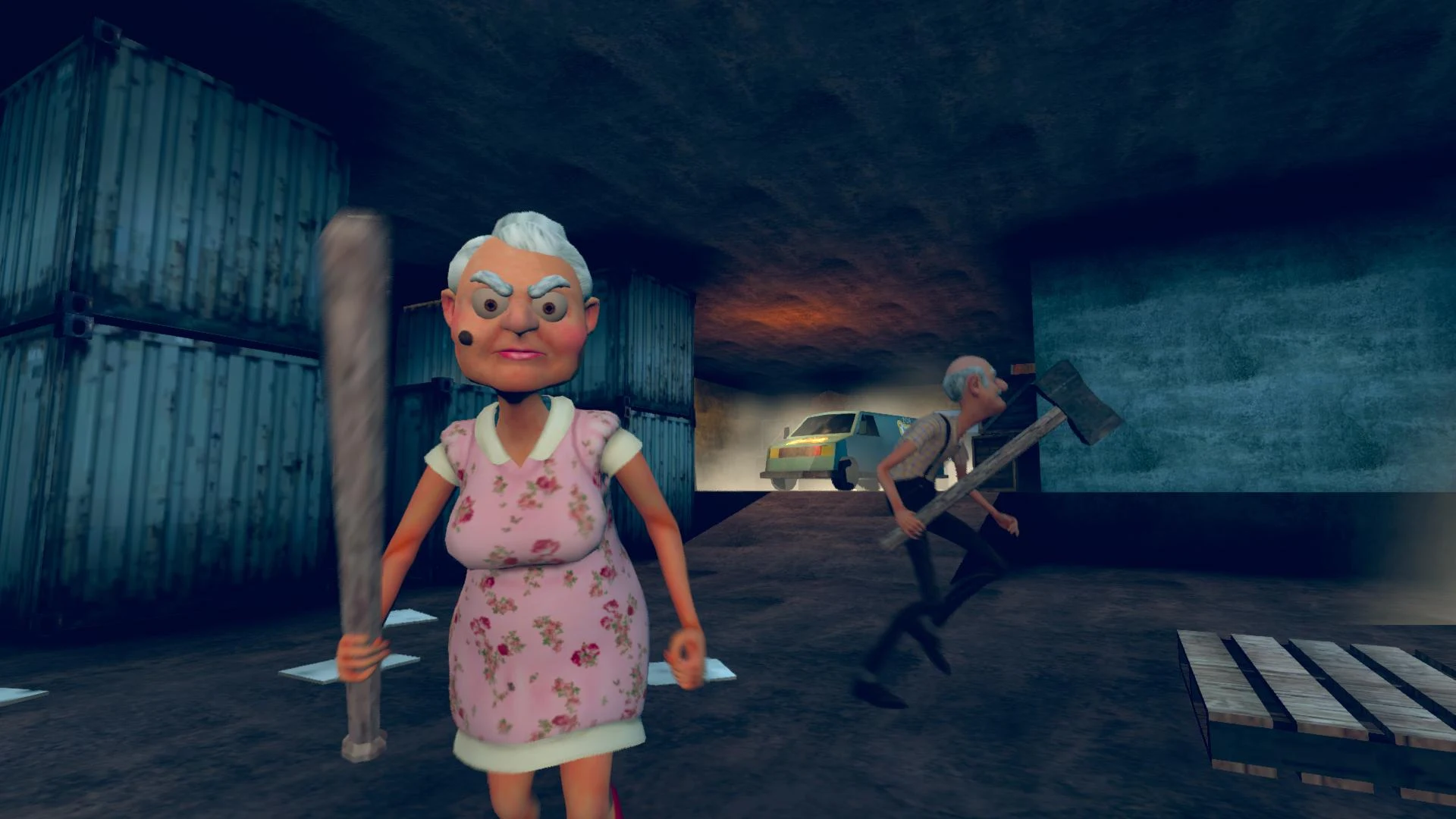 Grandpa & Granny 4 Multiplayer