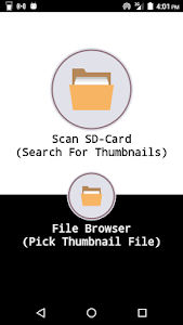 SD Card Thumbnail Finder Unknown
