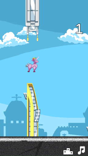Android application Tappy Unicorn screenshort