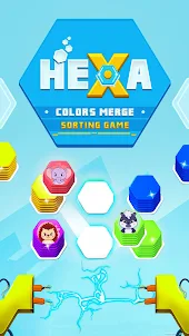Hexa Color Match Sorting Games