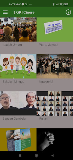 Android application GKI Cinere Church screenshort